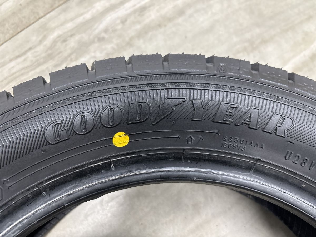 未走行品】グッドイヤー アイスナビ7 155/65R14 4本セット スペーシア