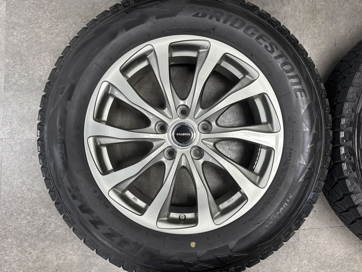 スタッドレス 交換用に】バルミナ 17in 7J +45 PCD114.3 ブリヂストン 