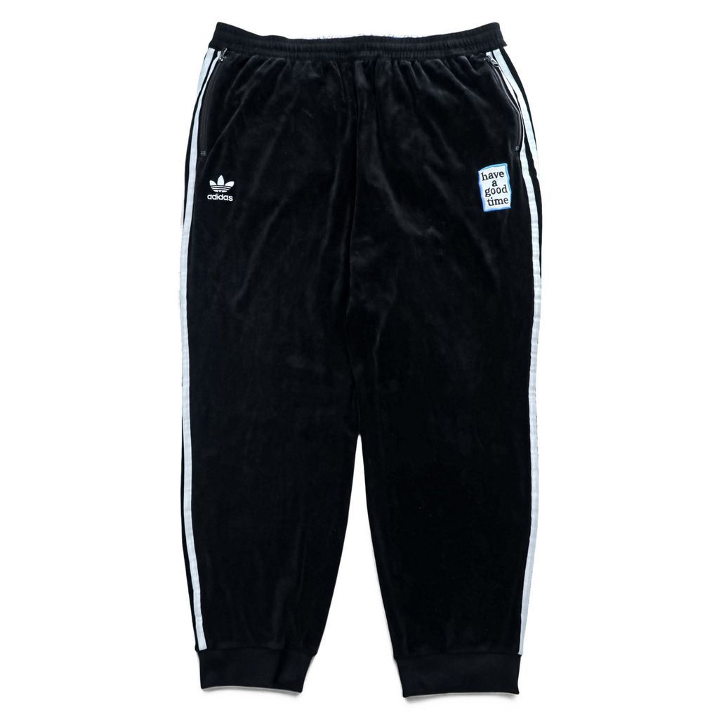 adidas Originals × have a good time トラックパンツ Velour Track Pants ベロアジャージ 4XL ブラック ビッグサイズ DZ9234