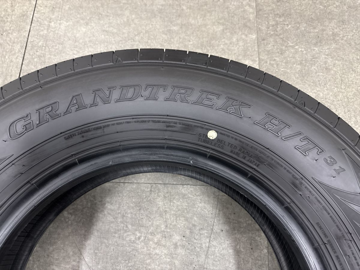 新車外し品】ダンロップ グラントレック H/T31 195/80R15 4本セット