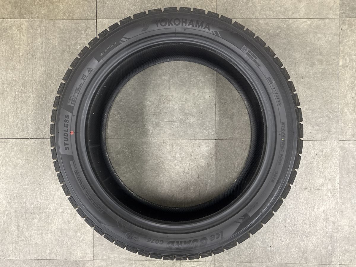 バリ溝】ヨコハマ アイスガード G075 275/45R21 グランドチェロキー 