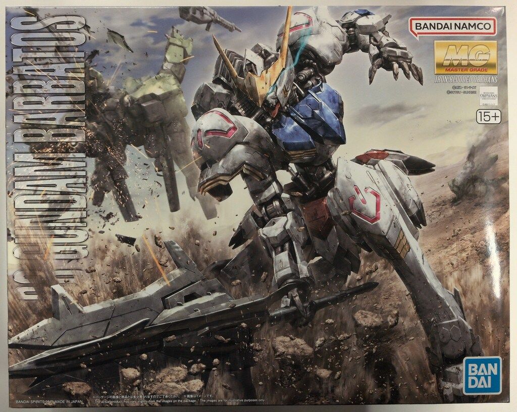 BANDAI SPIRITS MG 1/100 バンダイナムコ版 ガンダムバルバトス/15+表記