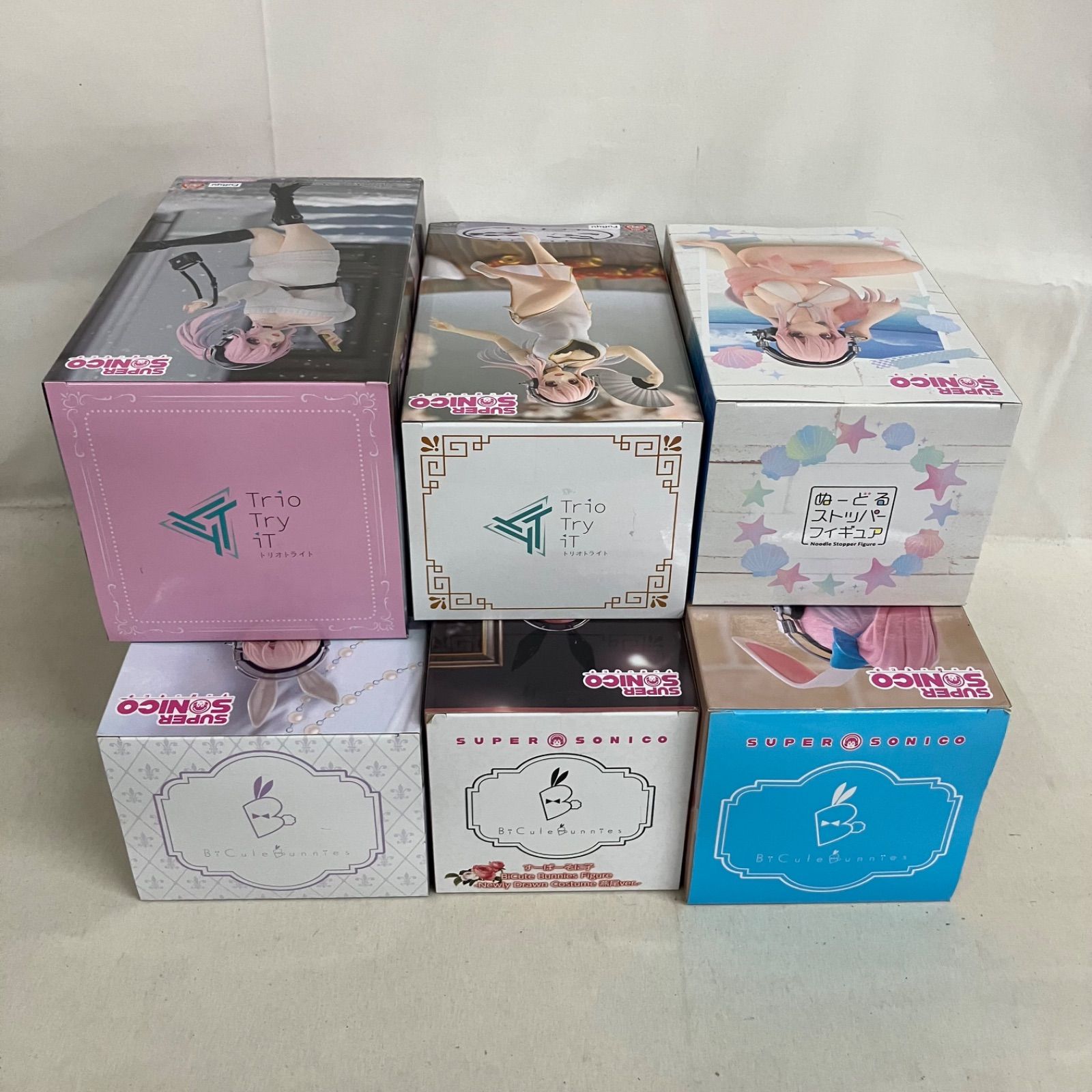 未開封 すーぱーそに子 Trio-Try-iT BiCute Bunnies 他 フィギュア 6個 
