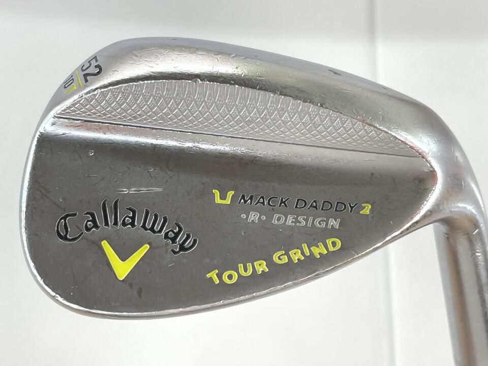 キャロウェイ　MACK DADDY 2 TOUR GRIND Chrome　52度　ダイナミックゴールド　S200フレックス　ウェッジ　中古　ゴルフドゥ！岡山青江店【最短即日発送】