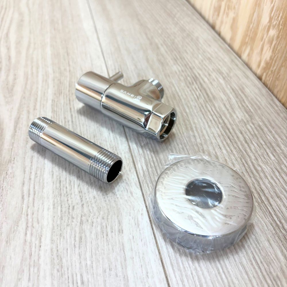 SANEI V2261-X2-13 2個セット 止水栓本体 共用形 アングル止水栓 水栓