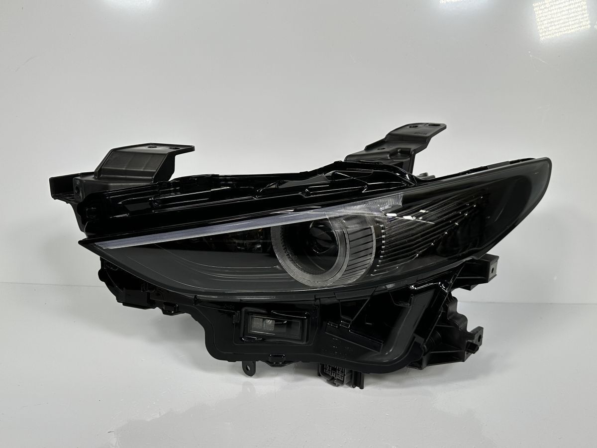 美品 MAZDA3 BPEK3R R0504～ 純正 左ヘッドライト Assy LED 