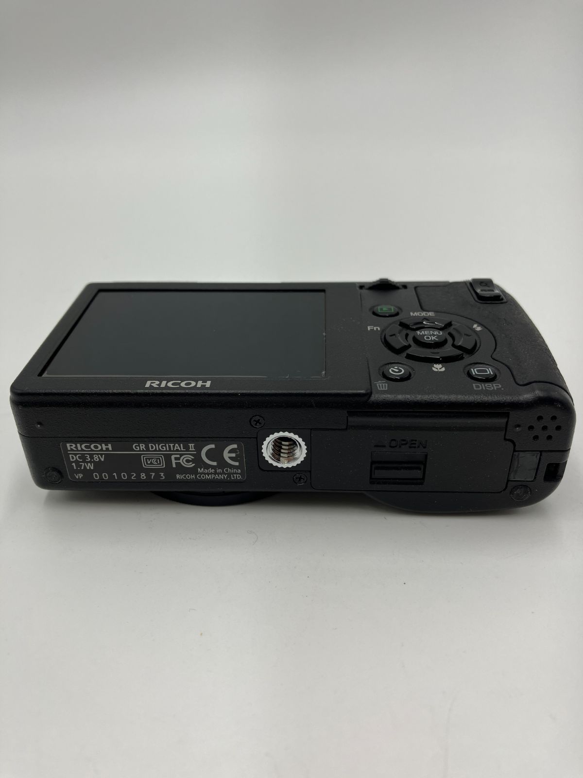 動作確認済】RICOH GR DIGITAL II コンパクトデジタルカメラ - メルカリ