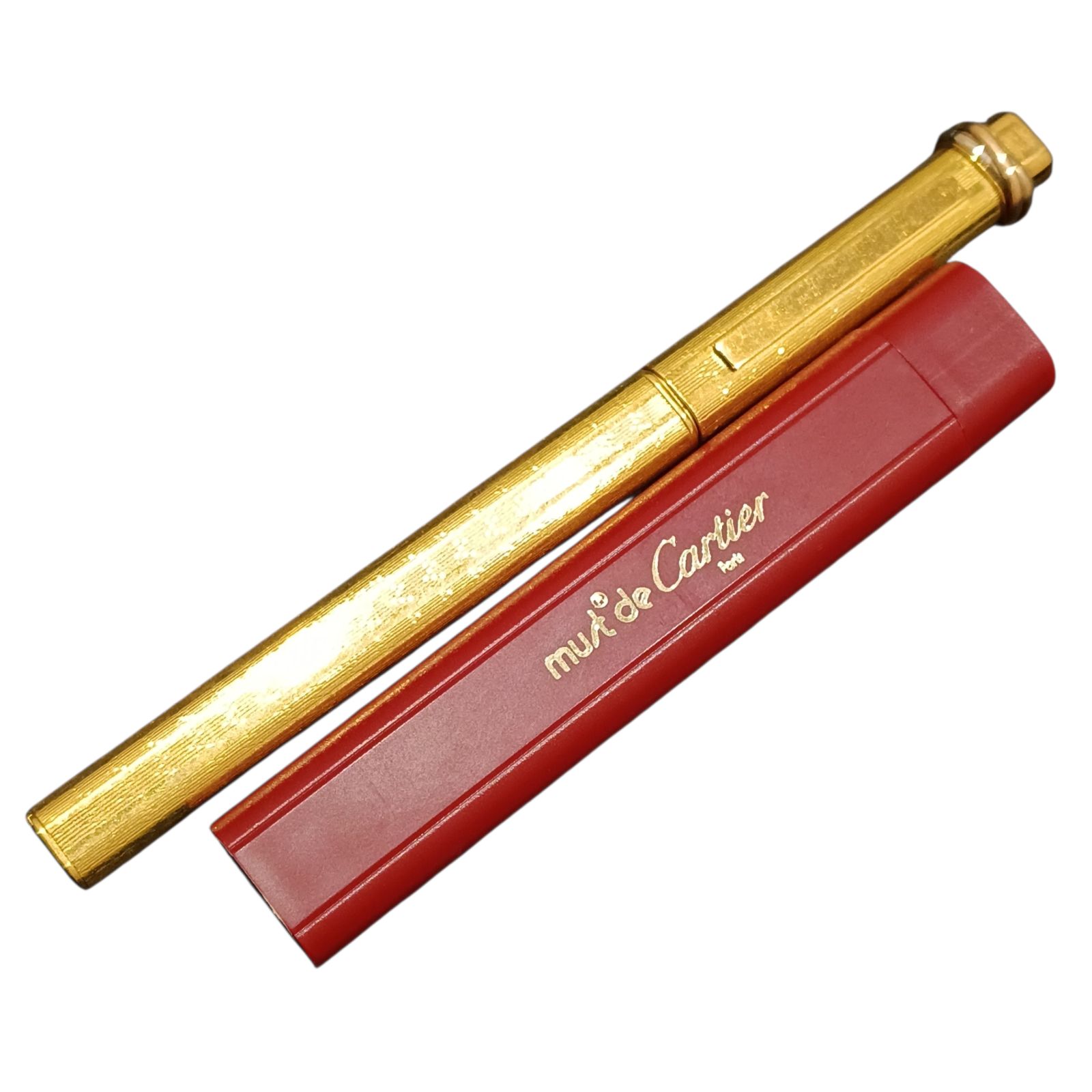 ☆ カルティエ ボールペン トリニティ ゴールド 替芯4本付