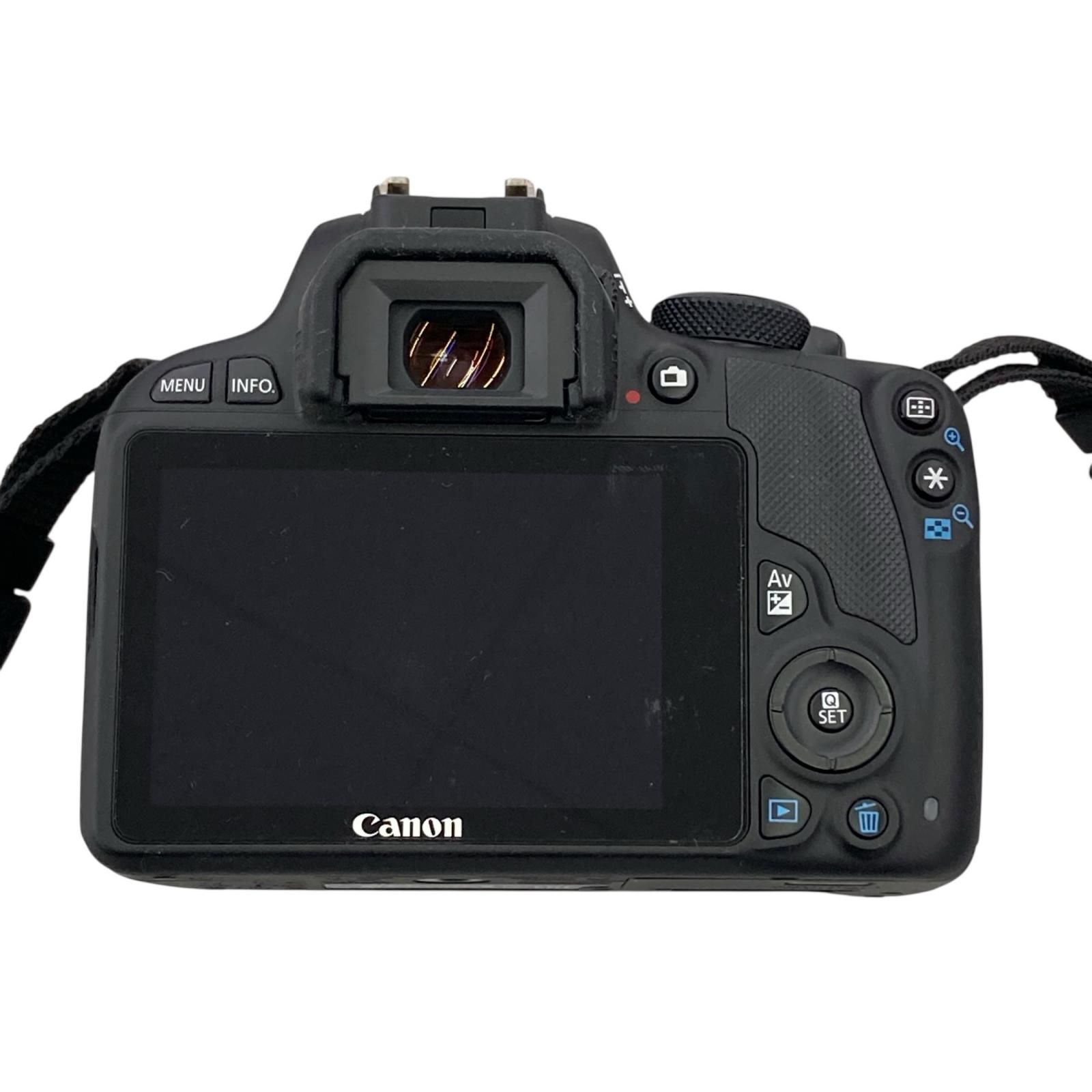 186000 動作確認済み canon キャノン 現状品 EOS Kiss X7 ダブルレンズ