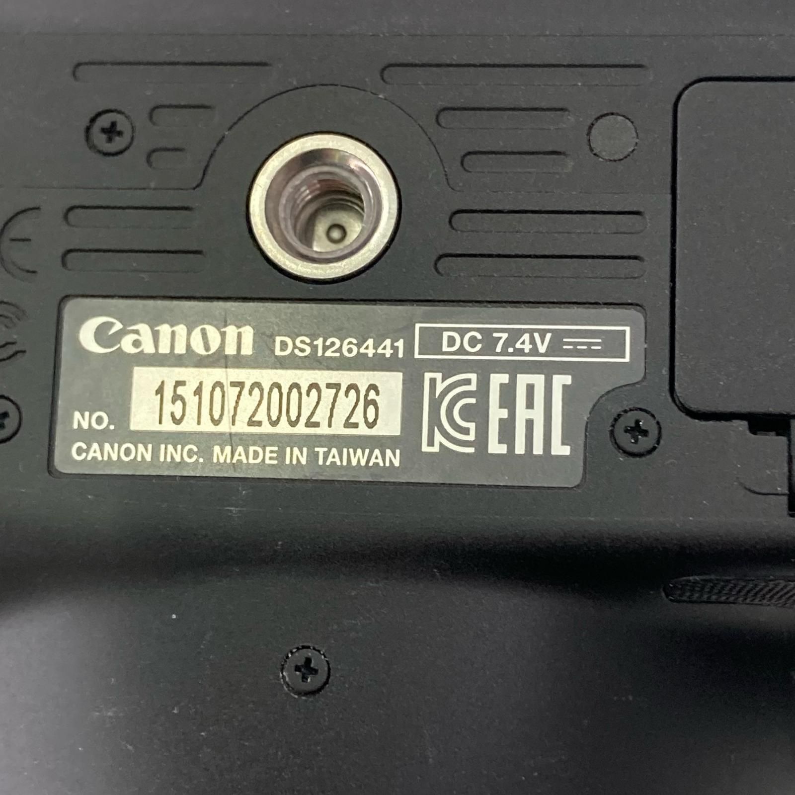 186000 動作確認済み canon キャノン 現状品 EOS Kiss X7 ダブルレンズ