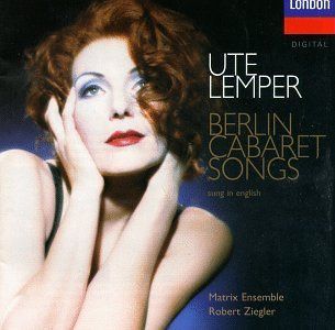 【CD】Ute Lemper - Berlin Caberet Songs