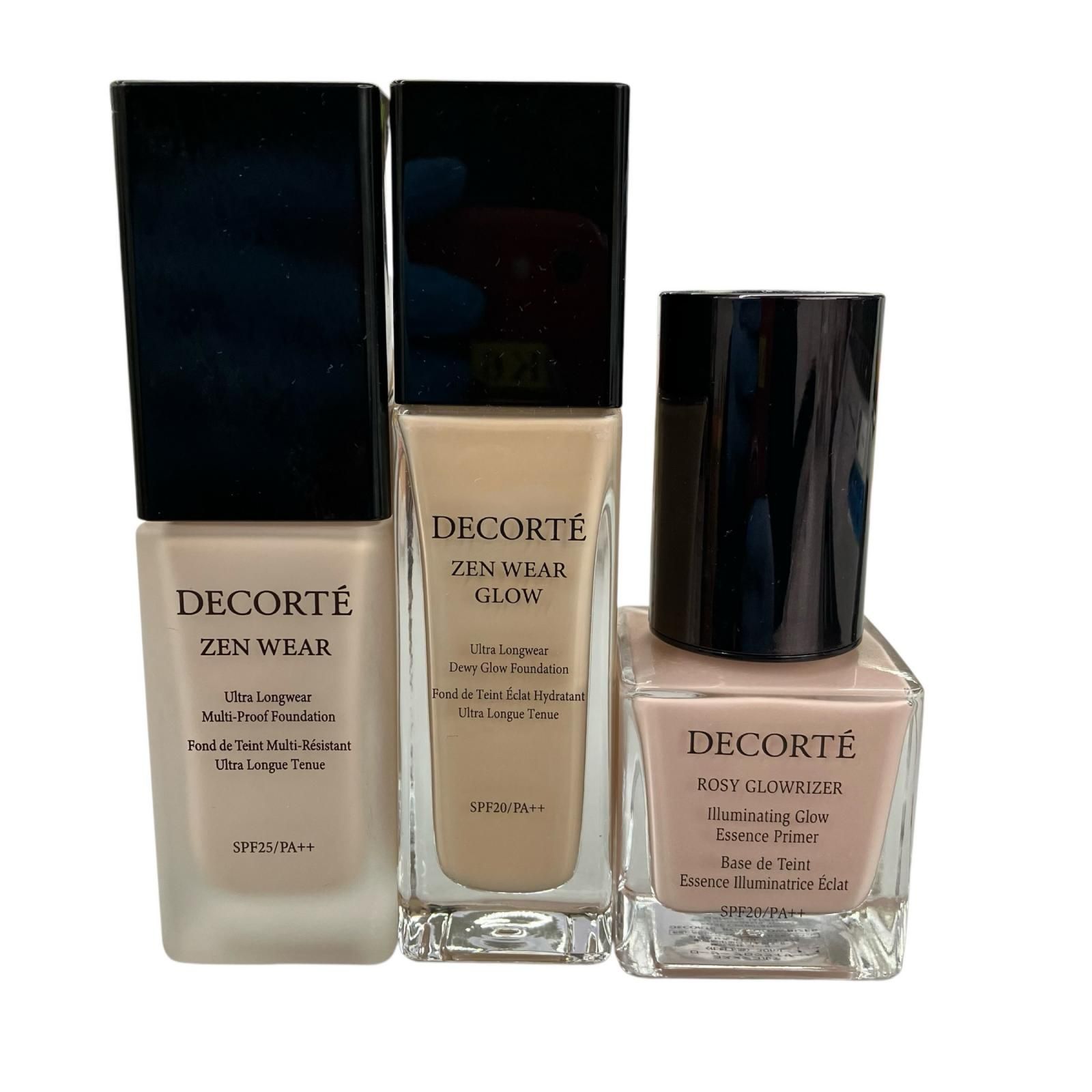 186005 現状品 COSMEDECORTE コスメデコルテ ファンデーション 化粧下地 3点まとめ売り