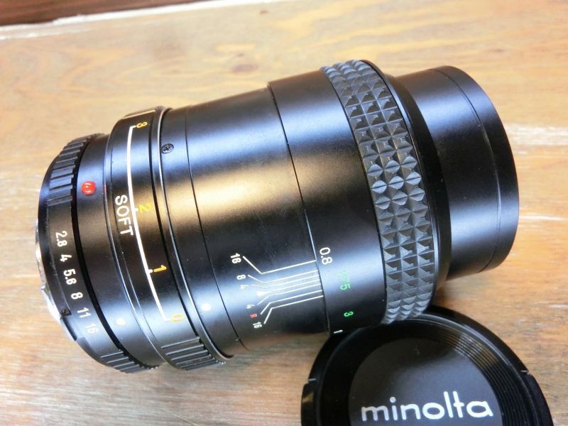 7928 希少 MINOLTA VARISOFT ROKKOR 85mm 2.8 ミノルタ 中望遠