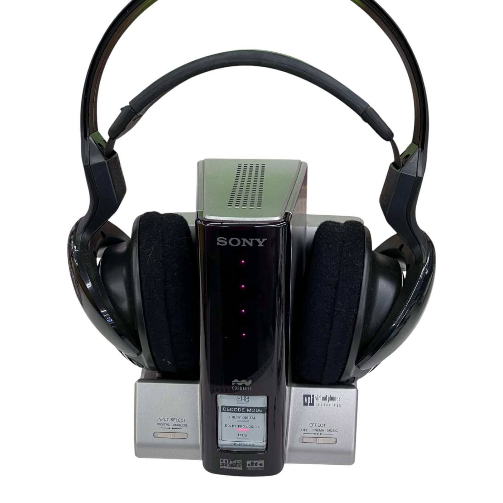 186000 通電確認のみ SONY ソニー デジタルサラウンドヘッドホン