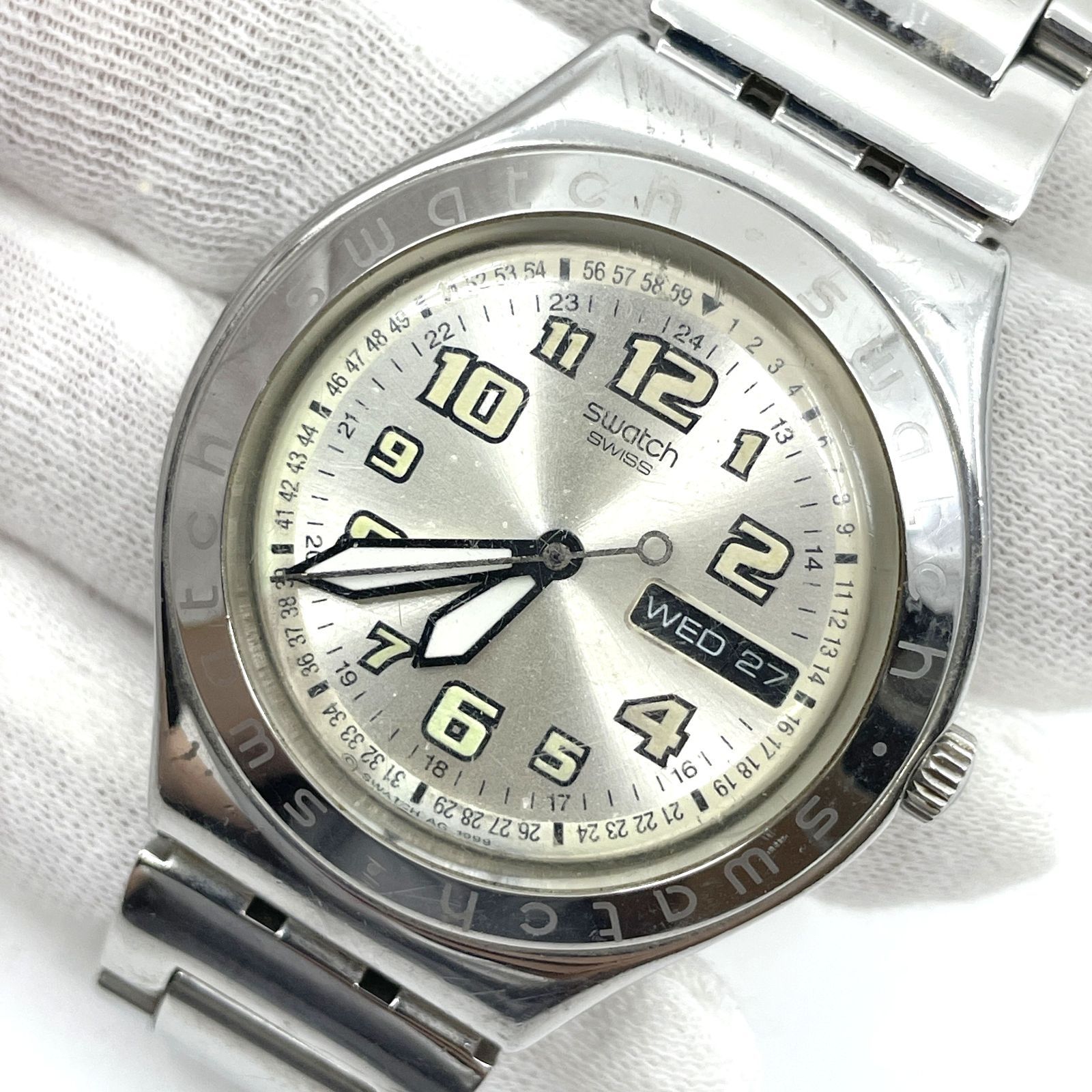 動作未確認 Swatch スウォッチ Irony アイロニー 腕時計 クォーツ 動作未確認 Swatch スウォッチ Irony アイロニー 腕時計 クォーツ