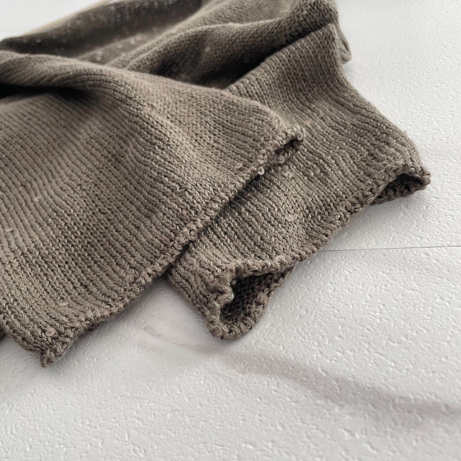 人気✨BRUNELLO CUCINELLI ブルネロクチネリ スパンコールカーディガン