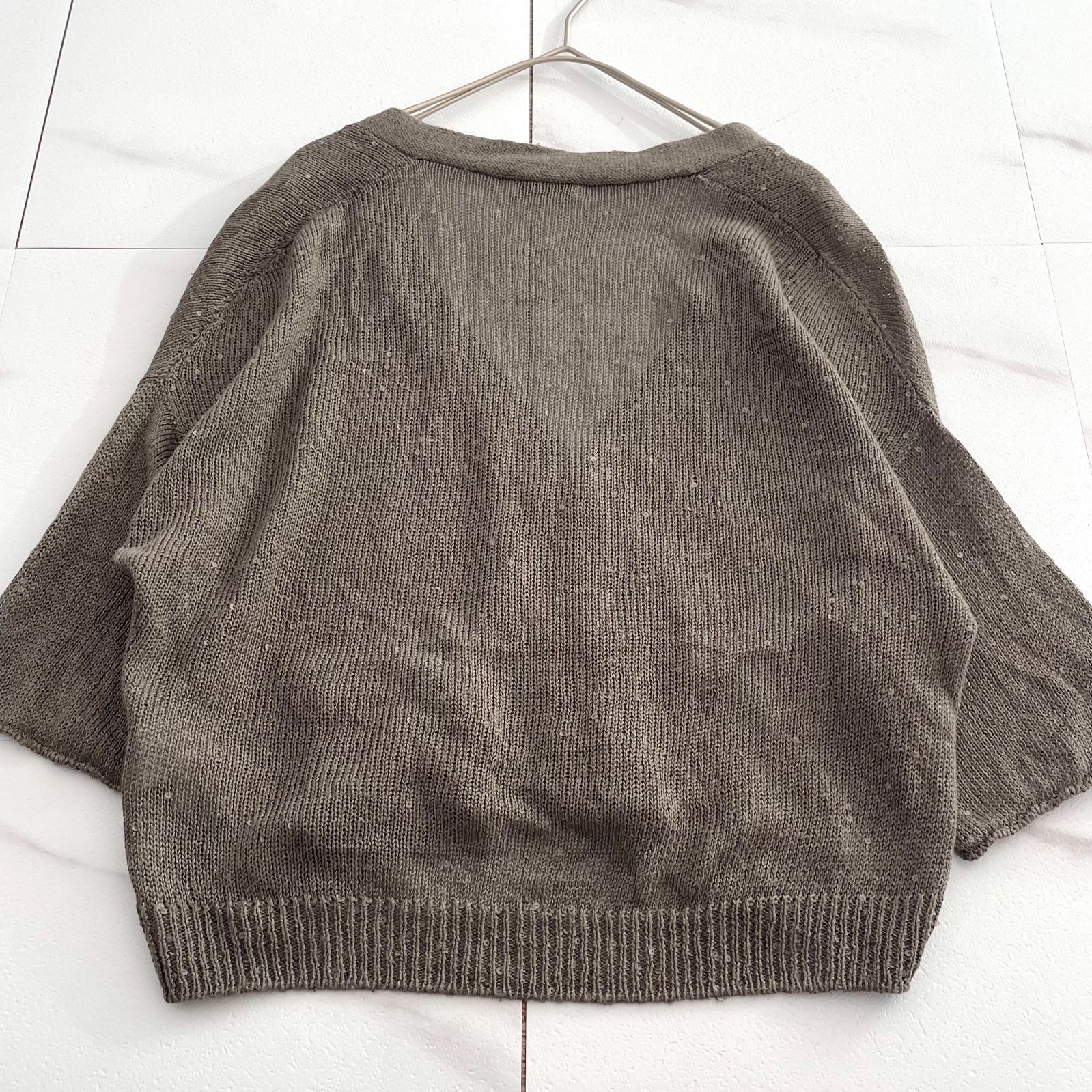 人気✨BRUNELLO CUCINELLI ブルネロクチネリ スパンコールカーディガン