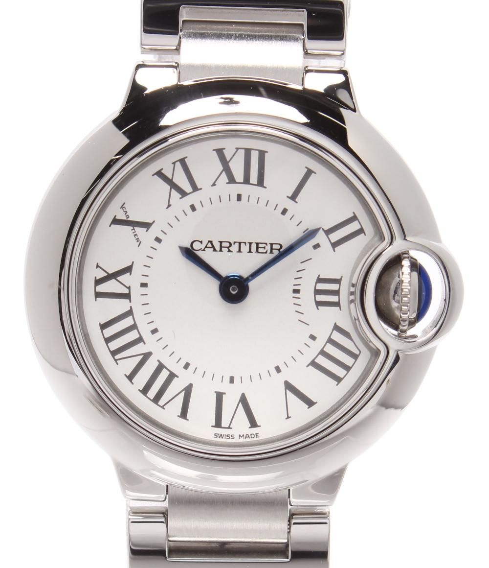 カルティエ 腕時計 バロン ブルー ドゥ 3009 クオーツ レディース Cartier
