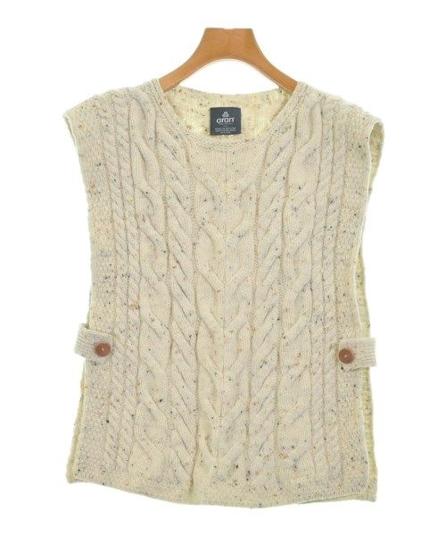 ARAN ベスト レディース 【古着】【中古】【送料無料】