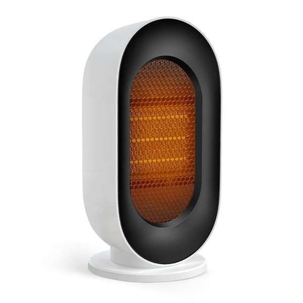 LAOGOT セラミックヒーター 小型 400W/600W 足元ヒーター 速暖 電気ストーブ 省エネ 静音 セラミックファンヒーター 転倒OFF 過熱保護 暖房器具 操作簡単 ダイヤル式 デスク下 脱衣所//寝室/車中泊/キッチン/職場/キャスター S720S