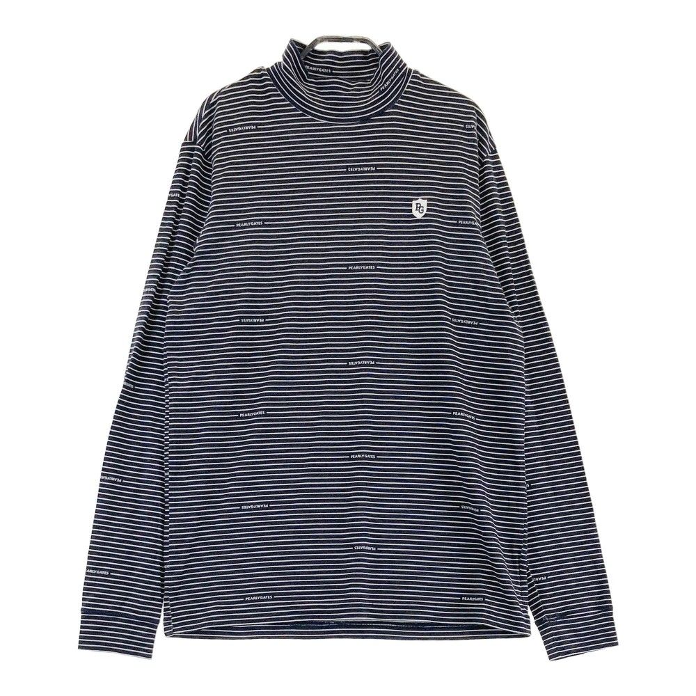 サイズ：7 PEARLY GATES パーリーゲイツ ハイネック長袖Tシャツ ニコ