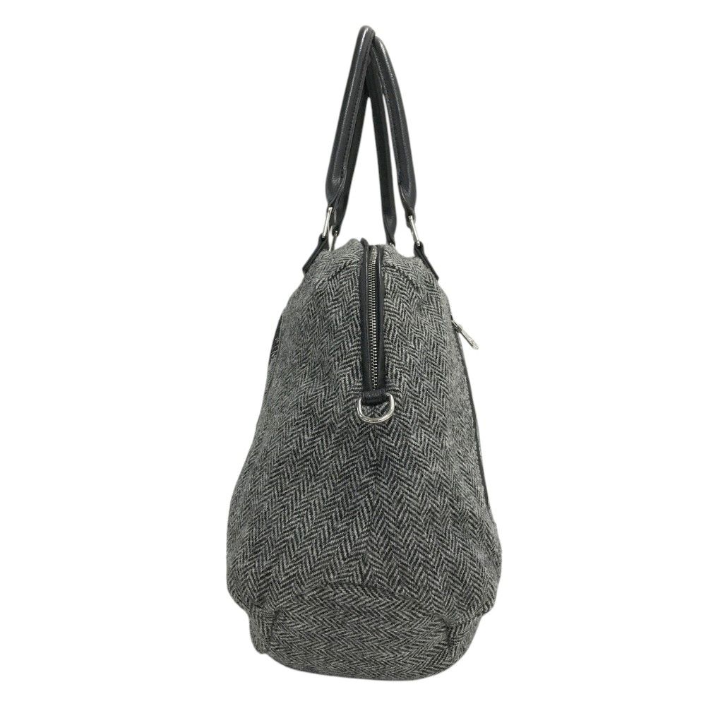 MUTA ムータ ×Harris Tweed 8 ハンドバッグ ヘリンボーン グレー系