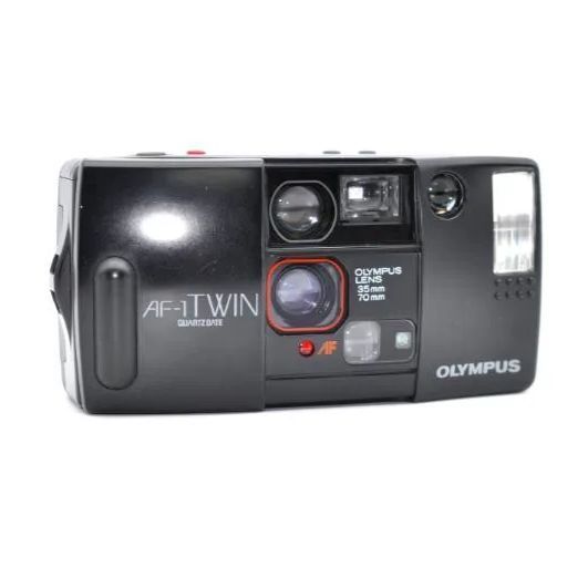 動作OK】OLYMPUS AF-1 TWIN オリンパス コンパクトフィルム カメラ