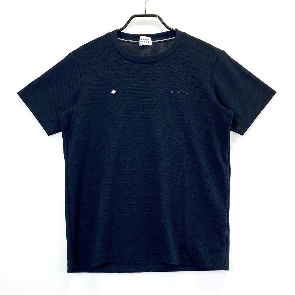 サイズ：4 PEARLY GATES パーリーゲイツ 2025年モデル 半袖Tシャツ ネイビー系 [240101528658] ゴルフウェア メンズ ストスト