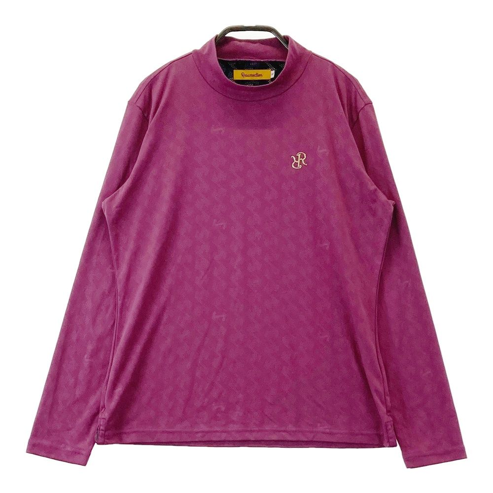 サイズ：S RESURRECTION レザレクション 長袖モックネックTシャツ パープル系 [240101556187] ゴルフウェア レディース ストスト
