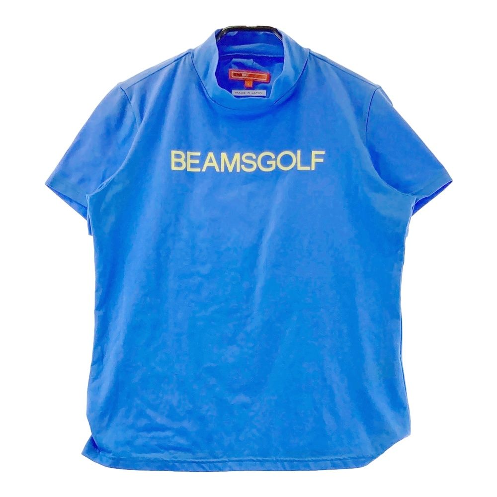サイズ：L BEAMS GOLF ビームスゴルフ ハイネック 半袖Tシャツ ブルー系 [240101574256] ゴルフウェア レディース ストスト 6,600円