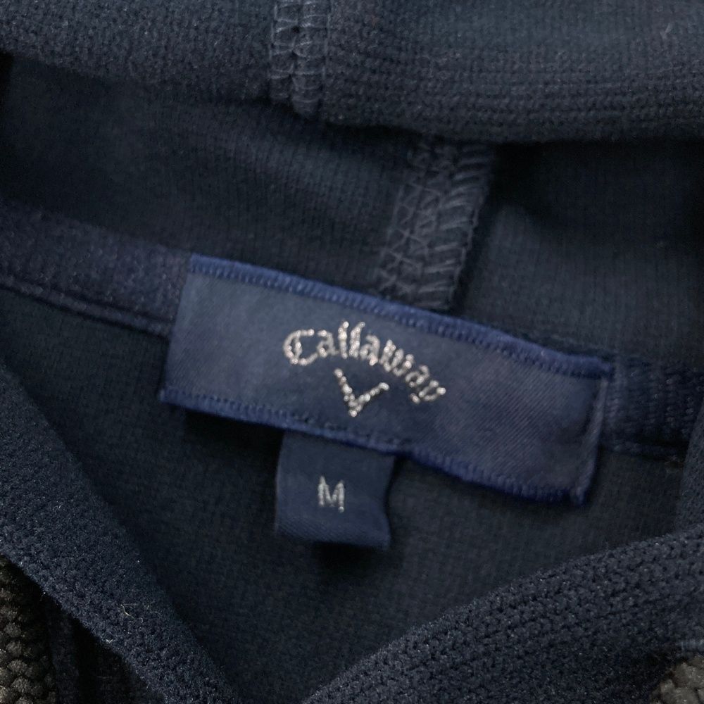 サイズ：M CALLAWAY キャロウェイ 2024年モデル パーカー ネイビー系