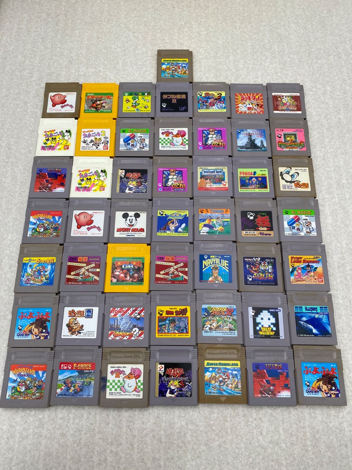 ゲームボーイソフト50点　まとめ売り