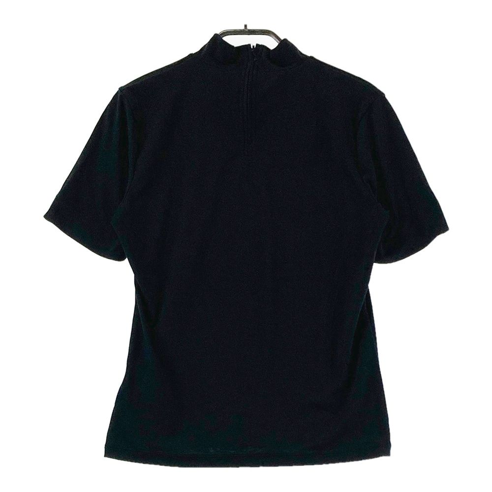 サイズ：M BEAMS GOLF ビームスゴルフ ハイネック 半袖Tシャツ ブラック系 [240101597115] ゴルフウェア レディース ストスト 6,600円