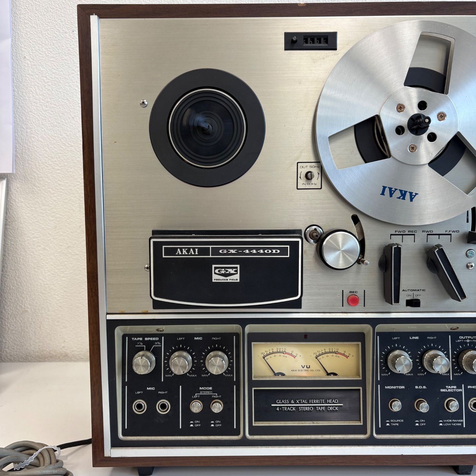 AKAI オープンリールデッキ GX-4440D 昭和レトロ ジャンク - メルカリ