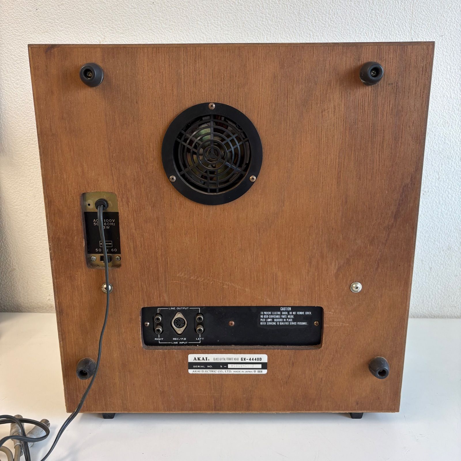 AKAI オープンリールデッキ GX-4440D 昭和レトロ ジャンク - メルカリ