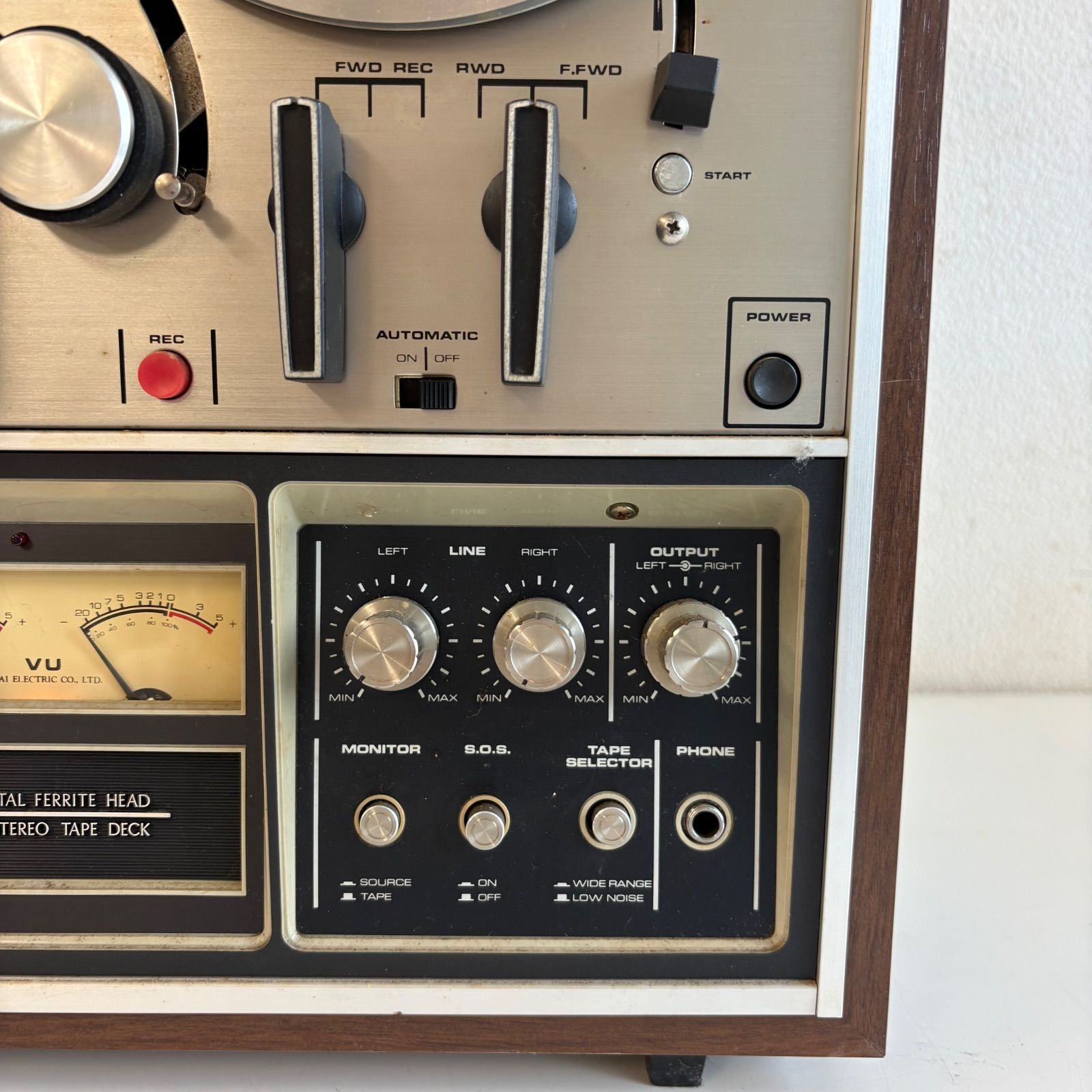 AKAI オープンリールデッキ GX-4440D 昭和レトロ ジャンク - メルカリ