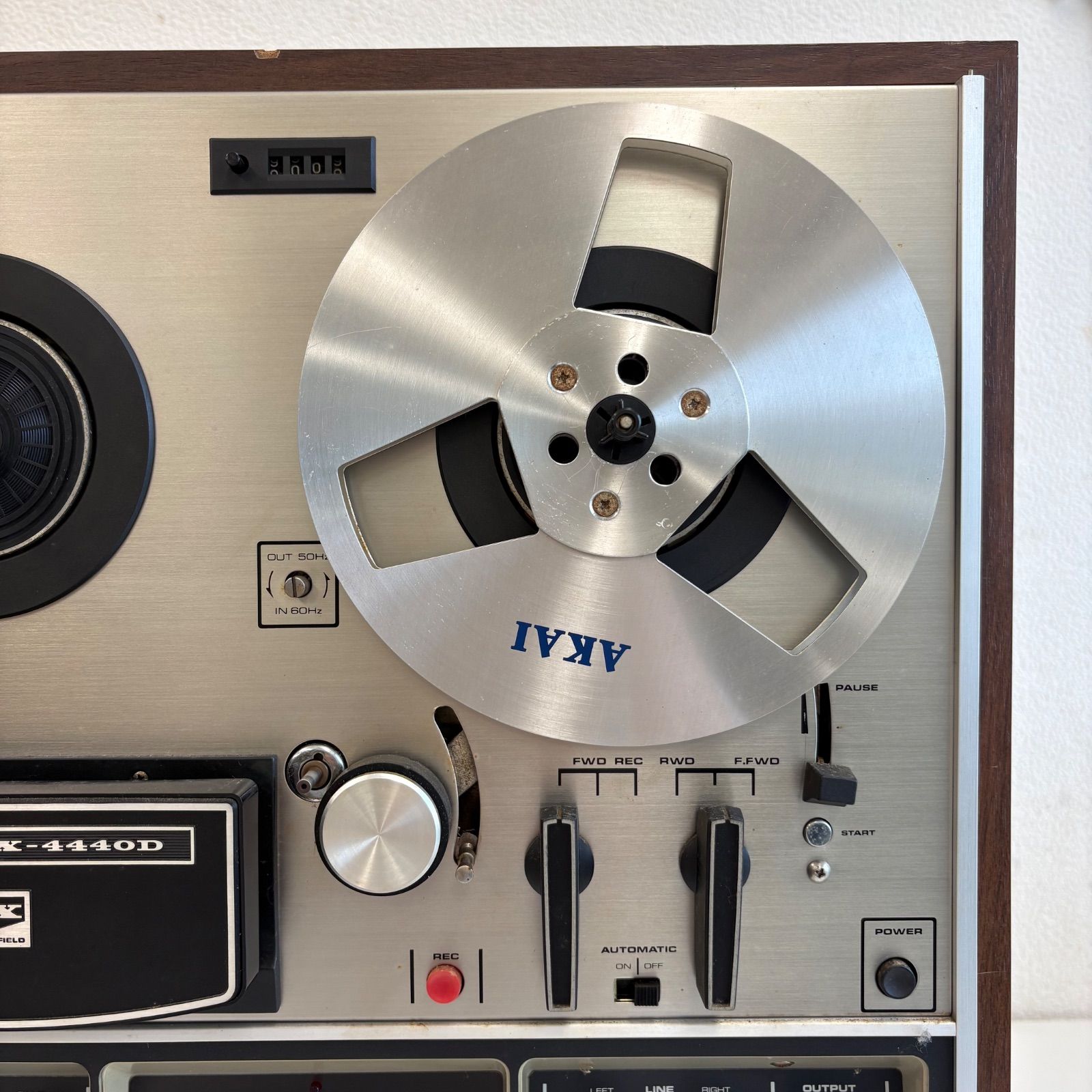 AKAI オープンリールデッキ GX-4440D 昭和レトロ ジャンク - メルカリ