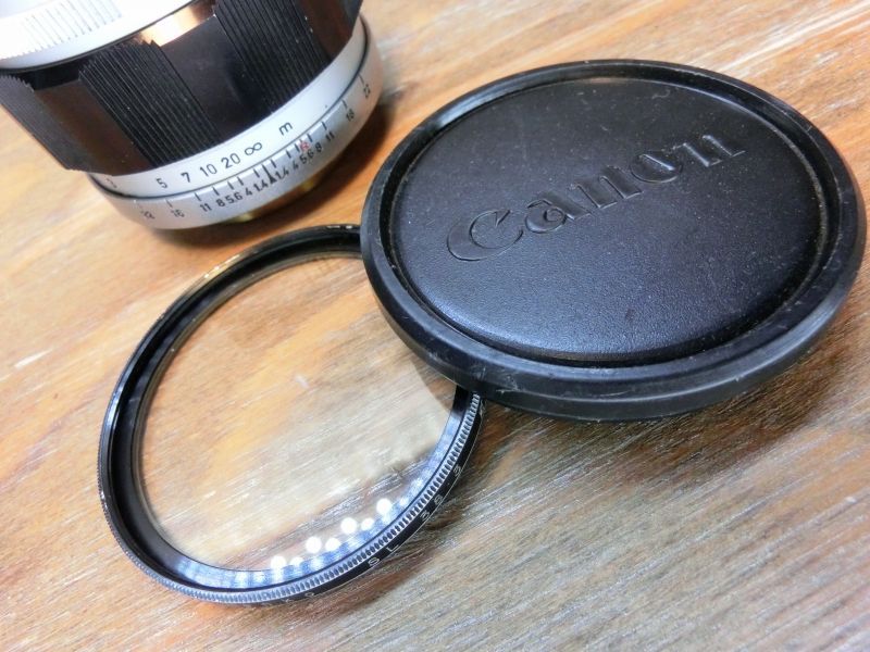 7933 CANON LENS 50mm F1.4 ライカLマウント L39マウント キヤノン