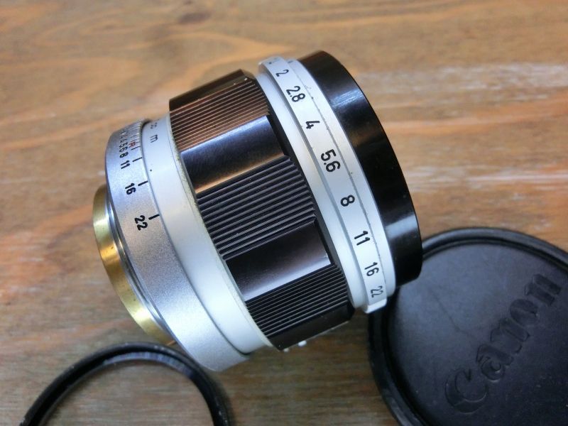 7933 CANON LENS 50mm F1.4 ライカLマウント L39マウント キヤノン