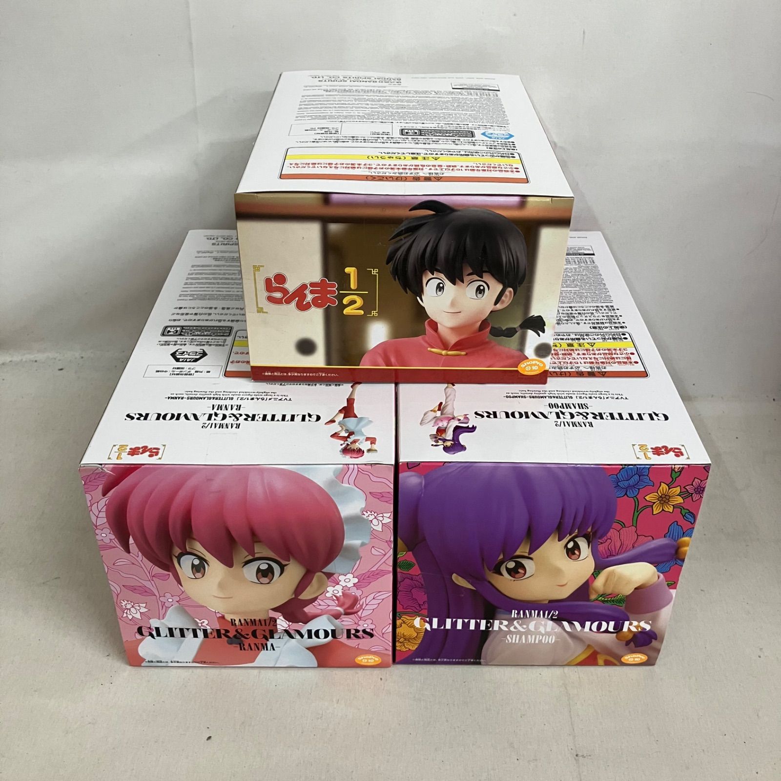 【未開封】らんま1/2 GLITTER & GLAMOURS らんま　まとめ売り 未開封 らんま1/2 GLITTER&GLAMOURS 他 らんま 他 フィギュア 6個