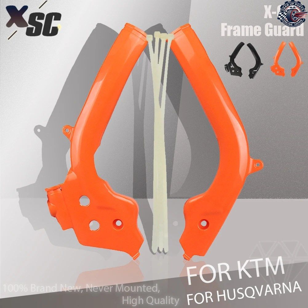 モーターサイクル用 X-GRIP フレームガード プロテクターカバー KTM SX XC F 2016 XCW EXC F 2018 HUSQVARNA TC TX TE FC FE FX FS 2016-20 モーターサイクル用 X-GRIP フレームガード プロテクターカバー KTM SX XC F 2016 XCW EXC F 2018 HUSQVARNA TC TX TE FC FE FX FS 2016-20