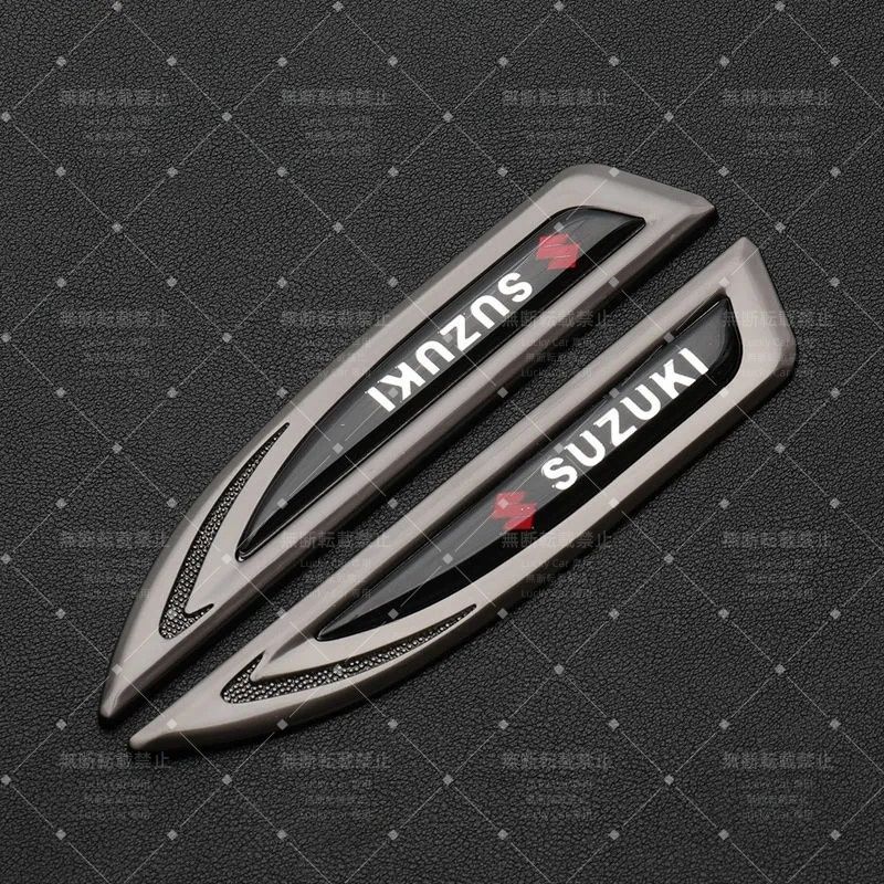 SUZUKI メタルエンブレム 2個セット 【公式通販】