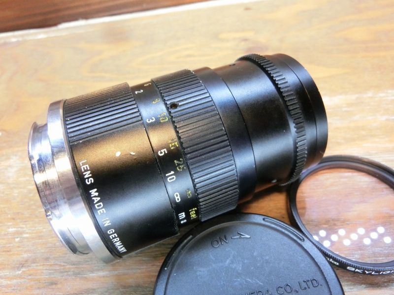 7936 良品 ライツ ライカ LEITZ M-ROKKOR 90mm 4 Mマウント 中望遠