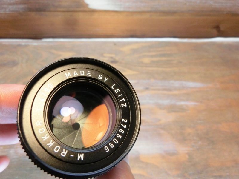 7936 良品 ライツ ライカ LEITZ M-ROKKOR 90mm 4 Mマウント 中望遠