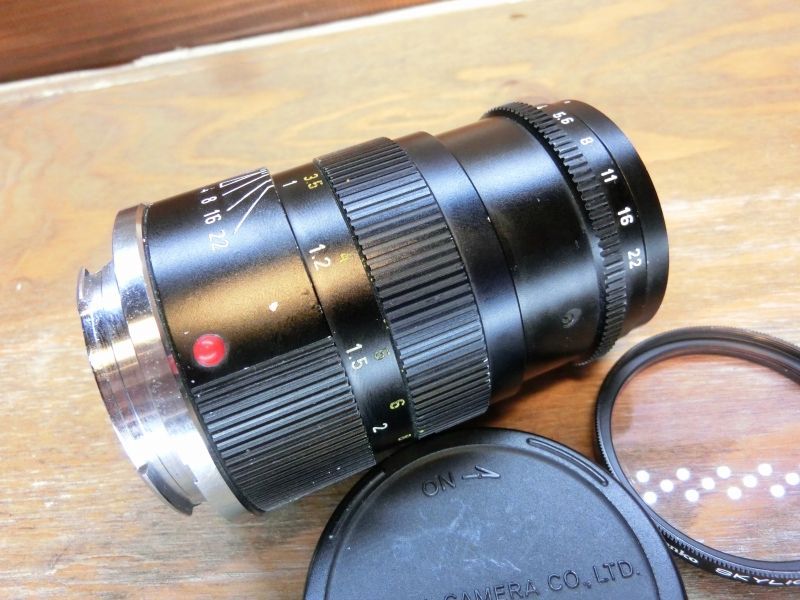 7936 良品 ライツ ライカ LEITZ M-ROKKOR 90mm 4 Mマウント 中望遠