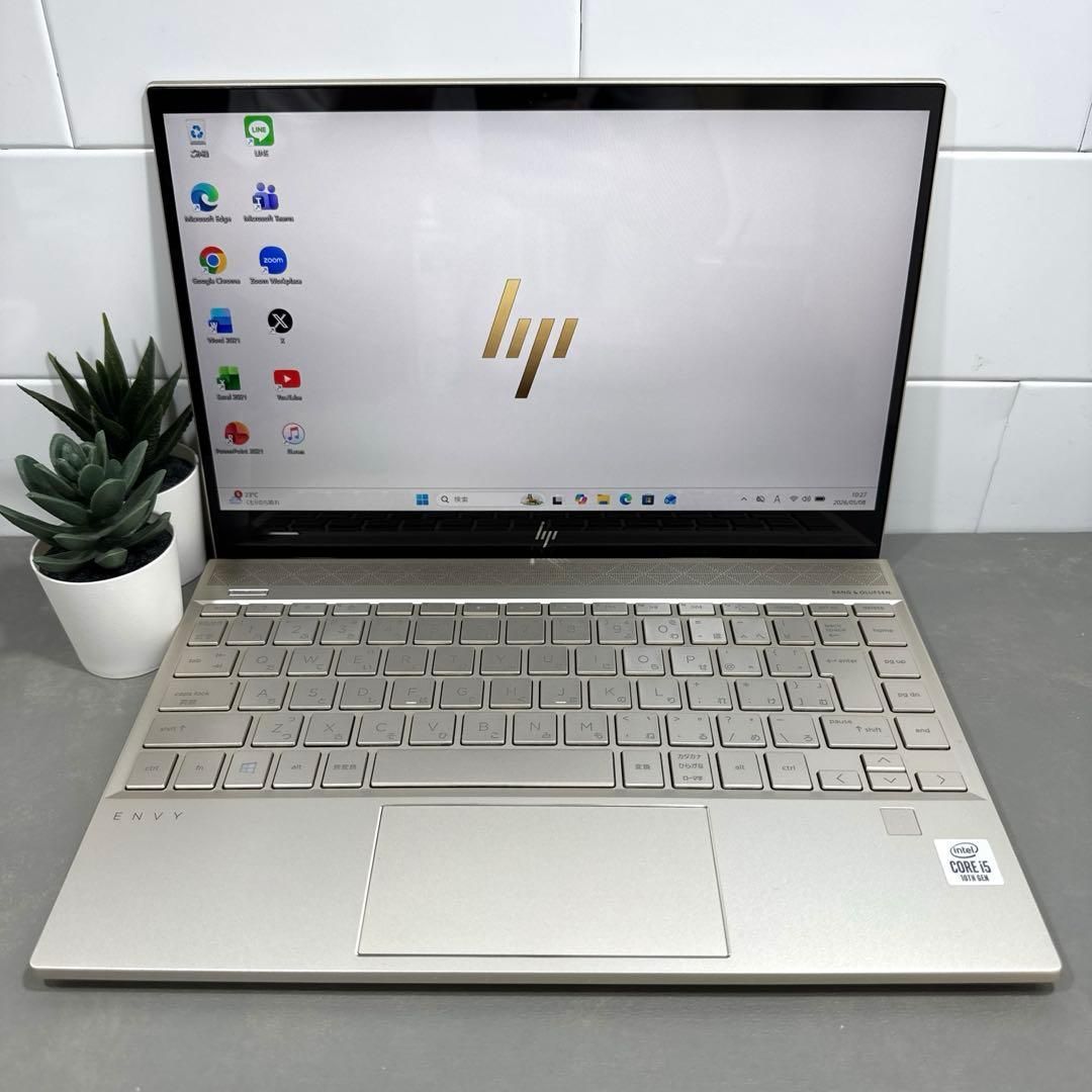 【HP/ENVY】シルクゴールド☘10世代corei5☘NVMe512GB