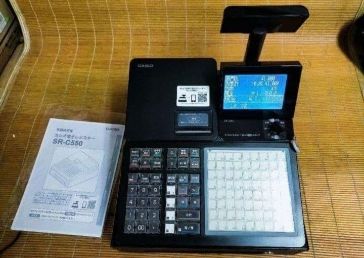 カシオレジスター SR-C550 レジスター 550888 - メルカリ