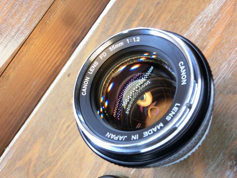 7937 キヤノン Canon FD 55mm 1.2 標準レンズ オールドレンズ FD