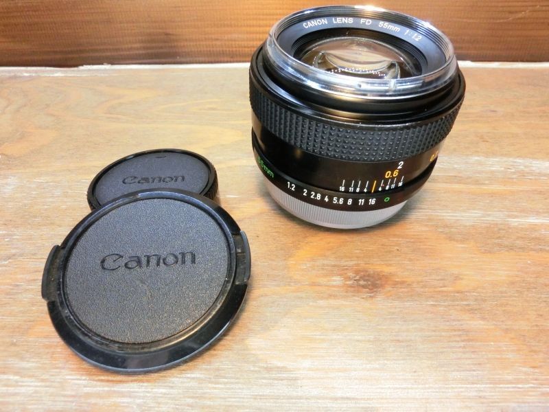 7937 キヤノン Canon FD 55mm 1.2 標準レンズ オールドレンズ FD