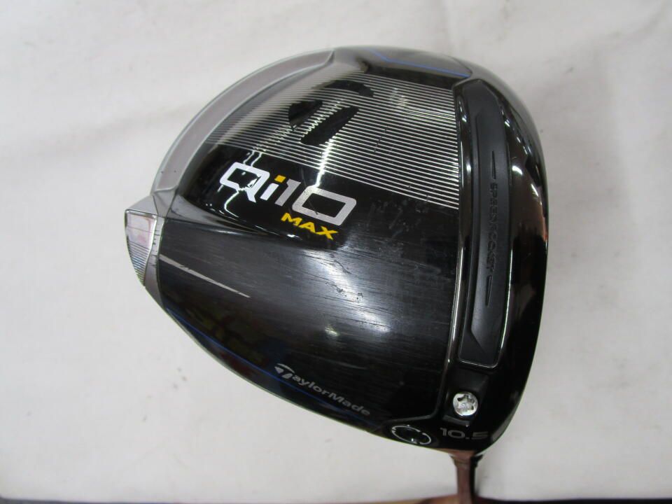 テーラーメイド　Qi10 MAX　10.5度　Diamana BLUE TM50　Sフレックス　ドライバー　中古　ゴルフドゥ！札幌東苗穂店【最短即日発送】